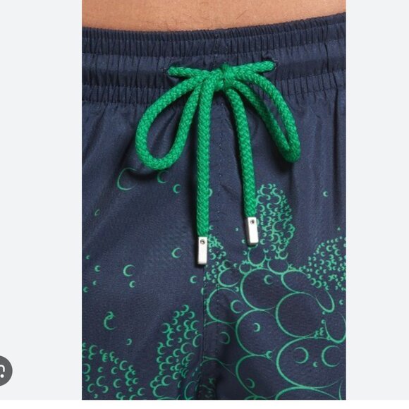 Vilebrequin Mahina Bubble-Turtle Print Swim Trunks - Size Large - Picture 3 of 7